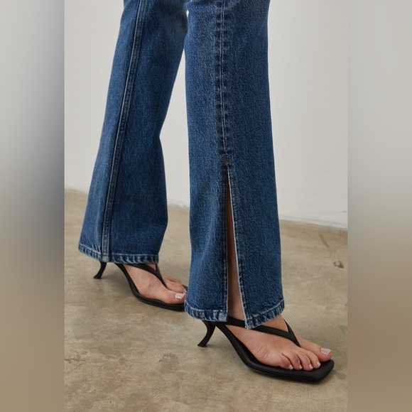 Rails The Sunset High Rise Slim Flare Jeans. Color: Navy Stone. Size: 30. - Picture 2 of 10